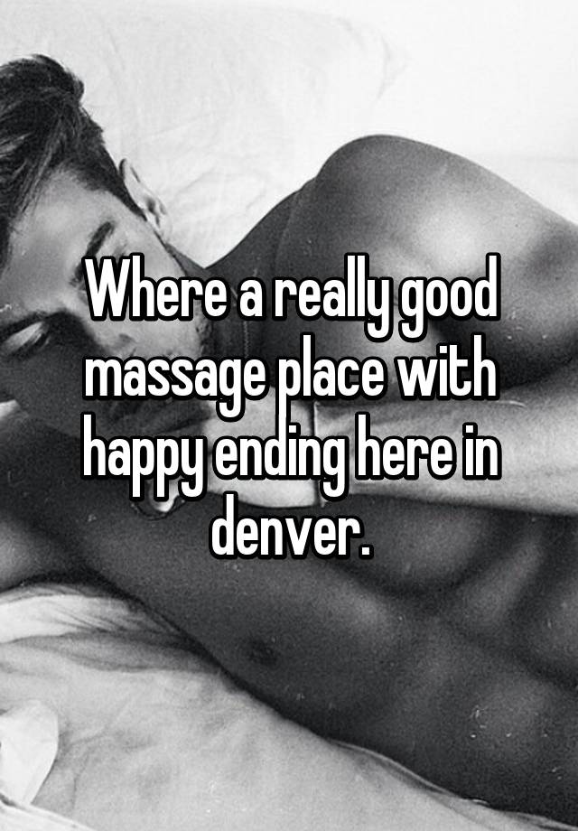 Sex i masaj in Denver